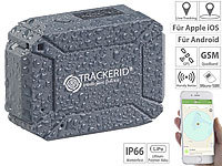 TrackerID GPS & GSM-Tracker, Live-Tracking-App, SOS-Funktion, Geofencing, IP66; Positionierungen Jungen Mädchen SOS-Tasten Multifunktionsgeräte Web Kids 
