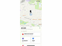 ; GPS-Tracker mit Fahrrad-Flaschenhaltern 